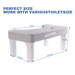 ROVTERN taburete en ambiente de baño mostrando diseño minimalista