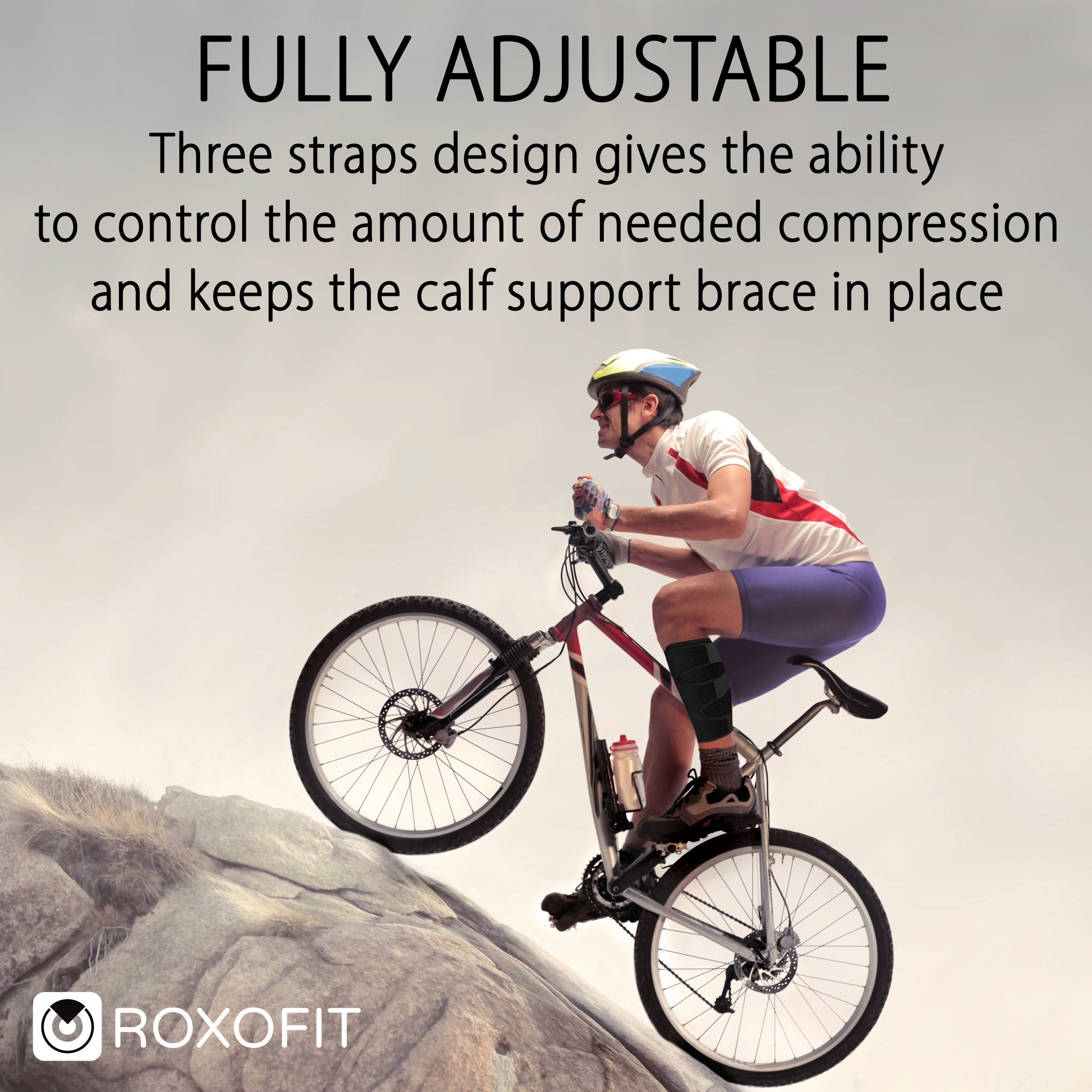 ROXOFIT debajo de pantalón deportivo demostrando perfil bajo y comodidad discreta