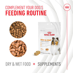 ROYAL CANIN envase abierto con masticables listos para administración diaria