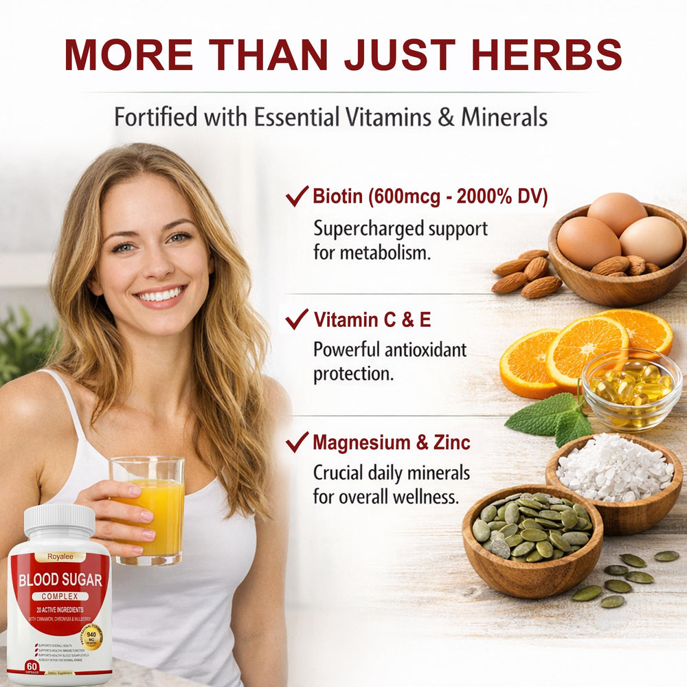 Royalee etiqueta nutricional enfocada mostrando ingredientes clave y transparencia de composición