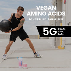 RSP NUTRITION AminoLean etiqueta de ingredientes destacando aminoácidos