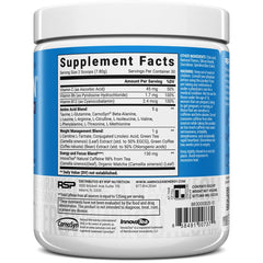 RSP NUTRITION polvo AminoLean textura en primer plano para fácil disolución