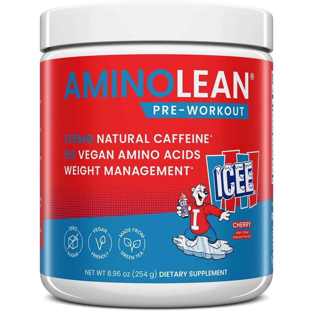 RSP NUTRITION AminoLean frente del envase mostrando diseño y marca