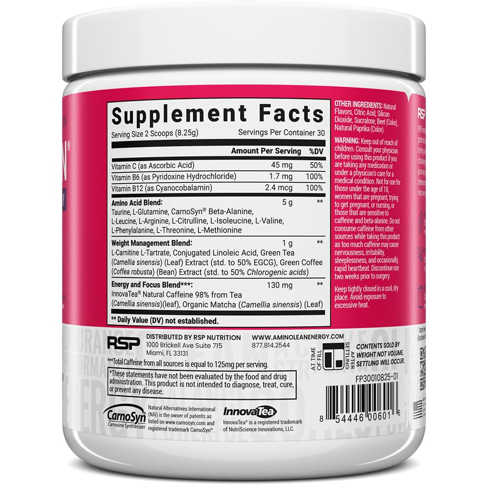 RSP NUTRITION primer plano del polvo destacando textura fina y solubilidad