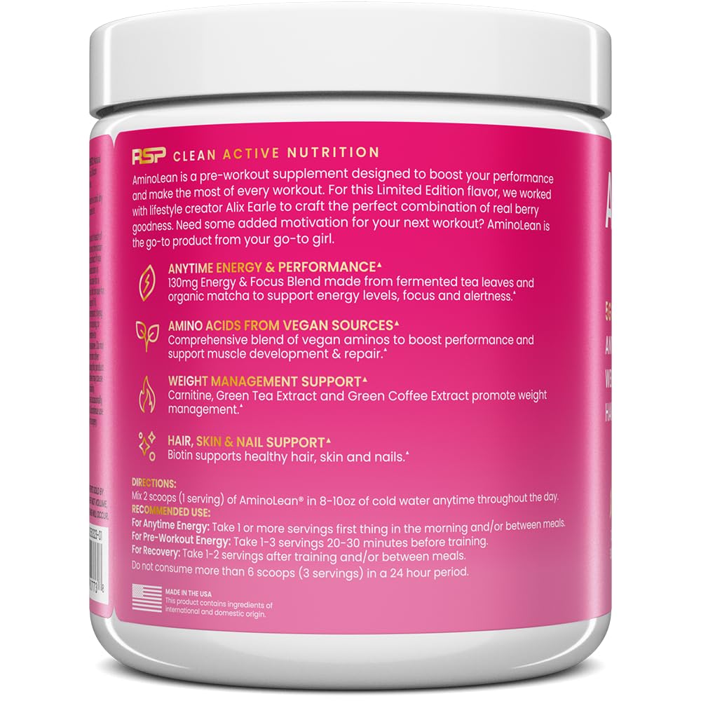 RSP NUTRITION frasco en mesa lifestyle sugiere uso diario y conveniencia