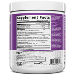 RSP NUTRITION primer plano de la textura del polvo, mezcla homogénea y fina