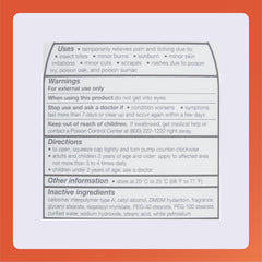 RUGBY LABORATORIES primer plano de la etiqueta con ingredientes y beneficios