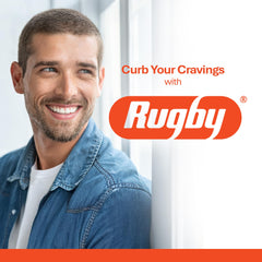RUGBY LABORATORIES caja abierta con chicles visibles para detallar embalaje y contenido