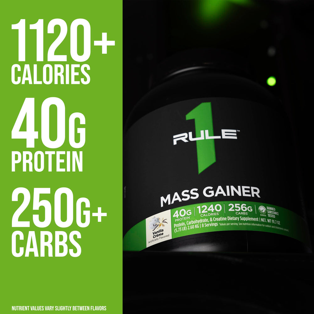 Rule 1 Proteins batido en vaso listo para beber con aporte energético alto