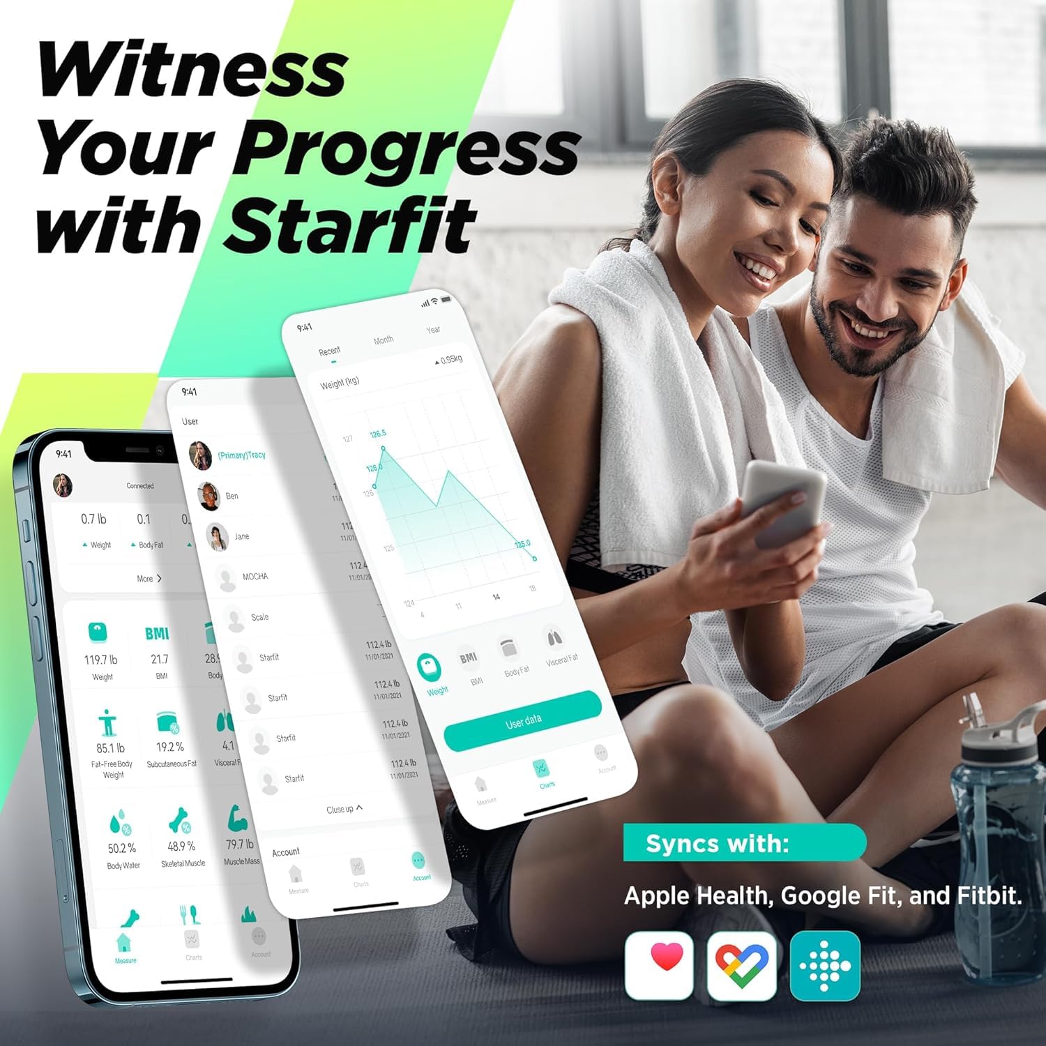 RunStar empaque abierto con manual y accesorios listos para instalación