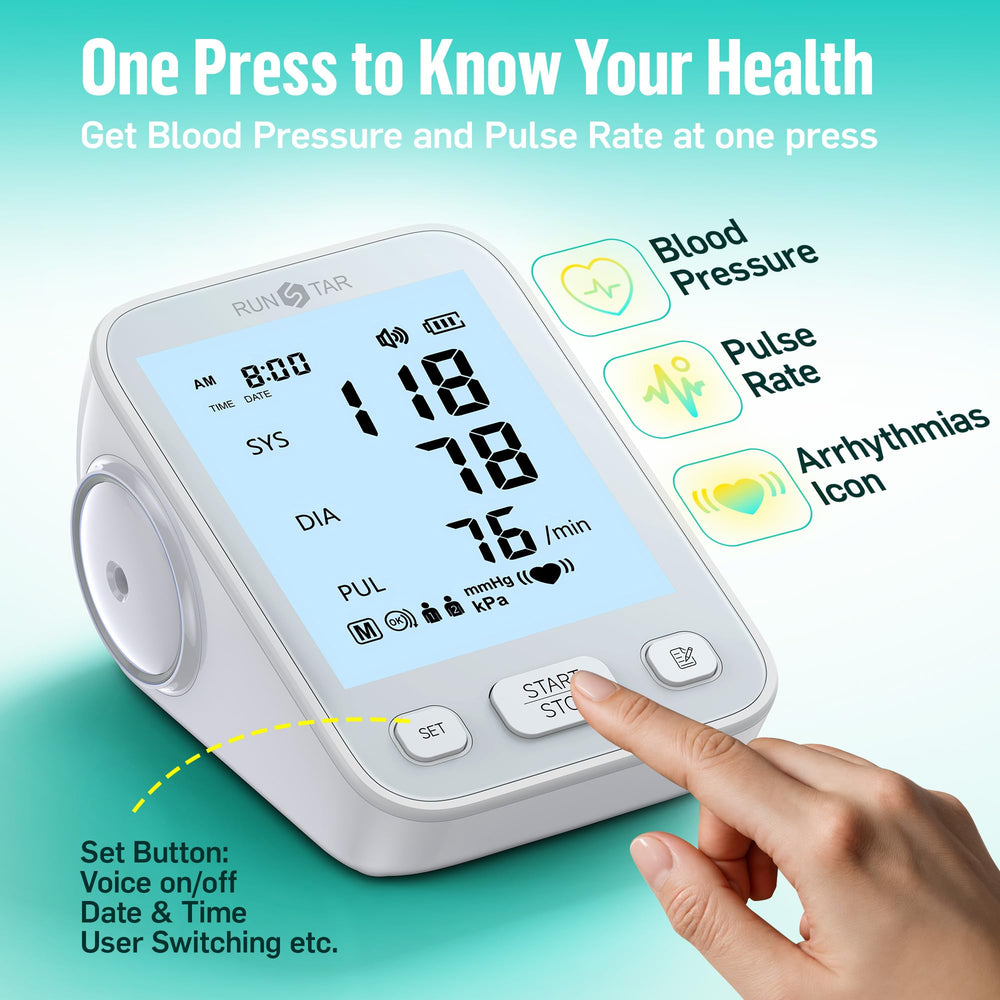 runstar primer plano del manguito amplio y acolchado, cómodo para distintos tamaños de brazo