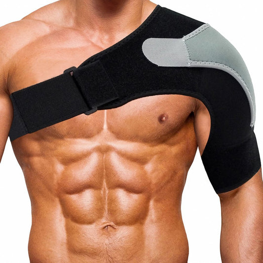 RUNZI empaque frontal mostrando soporte izquierdo y beneficios