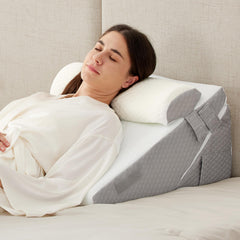 Ruqmuis cuña frontal mostrando forma ergonómica y soporte cómodo