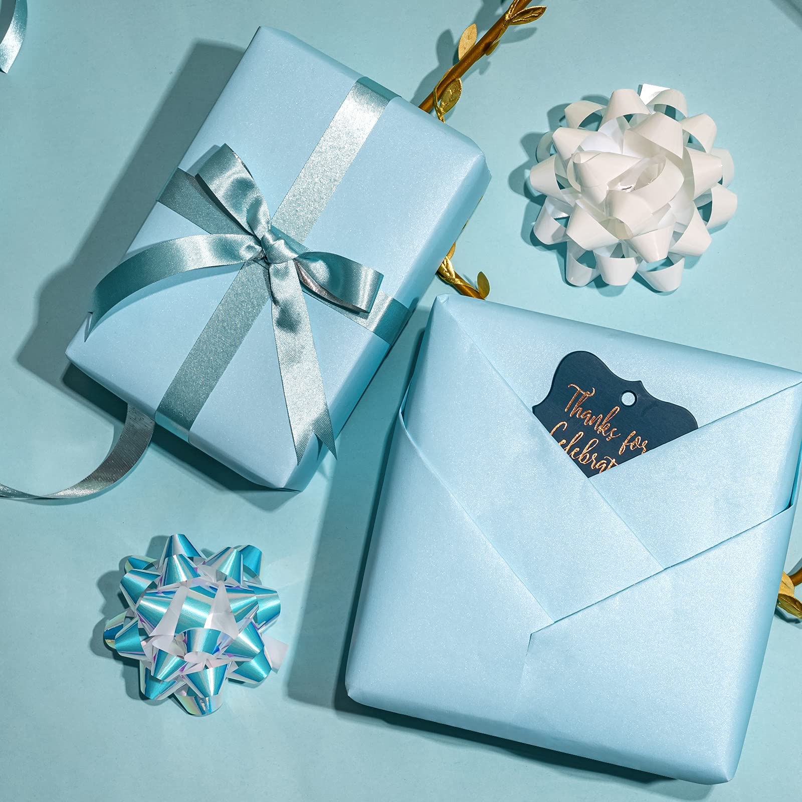 RUSPEPA mano envolviendo regalo demostrando facilidad de uso