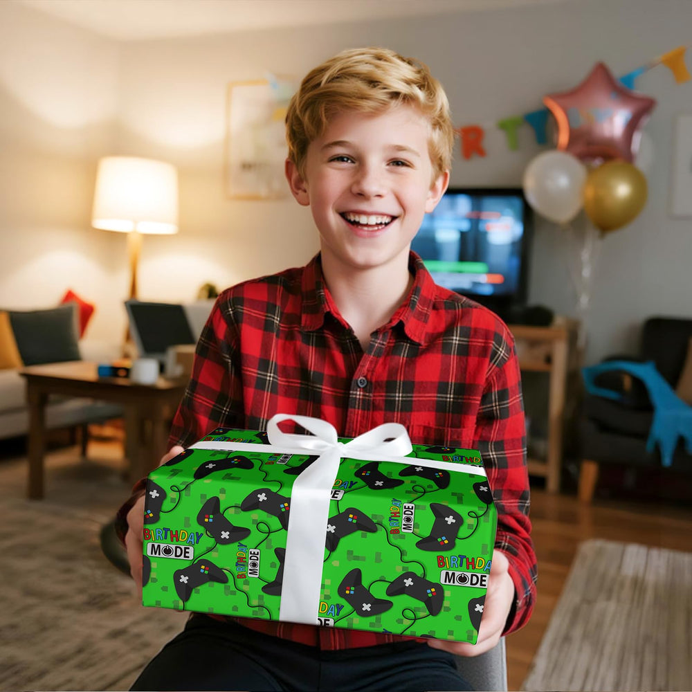 RUSPEPA regalo envuelto con diseño, ideal para cumpleaños infantiles