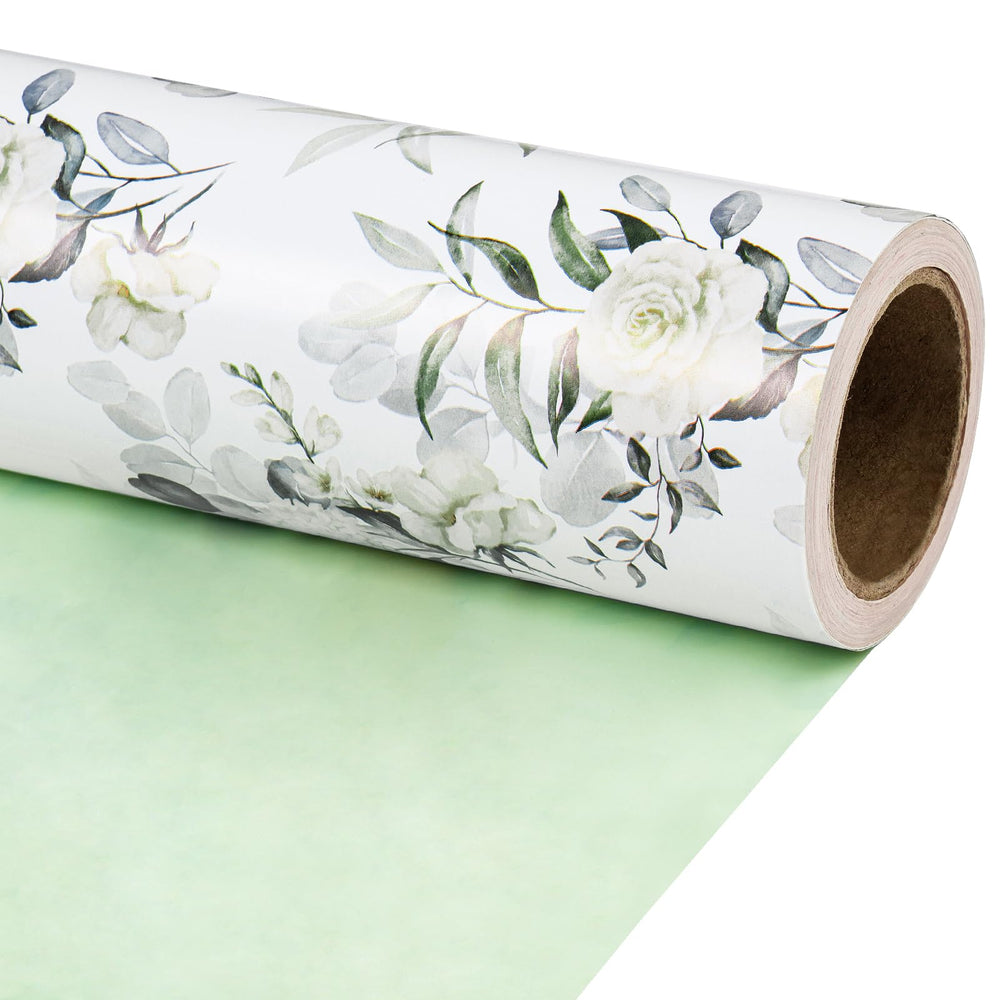 RUSPEPA rollo frontal con diseño floral y reverso verde, presentación elegante