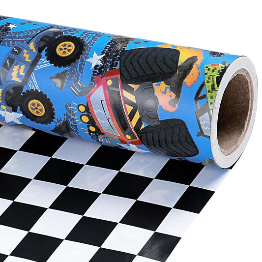 RUSPEPA rollo frontal con diseño monster truck, aporta impacto visual