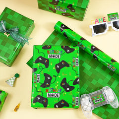 RUSPEPA patrón pixelado verde en reverso, ofrece opción sobria y coordinada