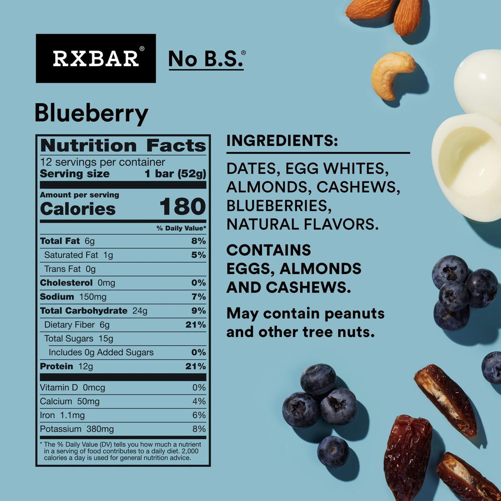 RXBAR barra desempaquetada mostrando textura masticable y trozos crujientes