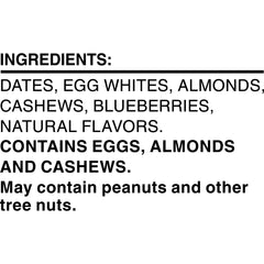 RXBAR detalle de la etiqueta nutricional, información clara para elegir