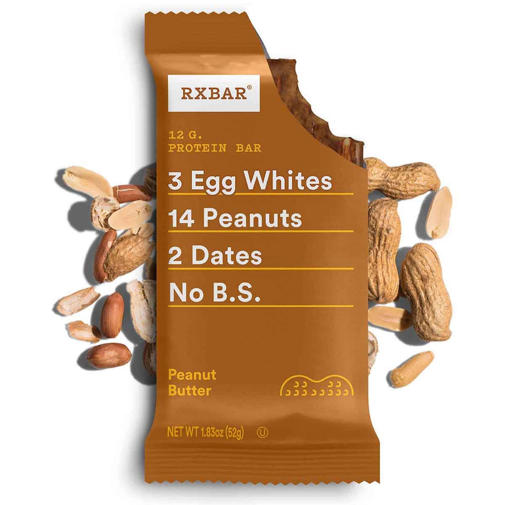 RXBAR en mochila listo para llevar y mantener energía durante el día