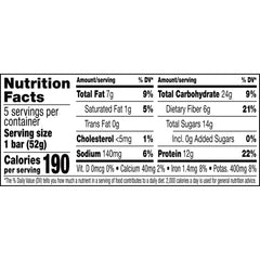 RXBAR cajas apiladas del multipack para almacenamiento y reabastecimiento