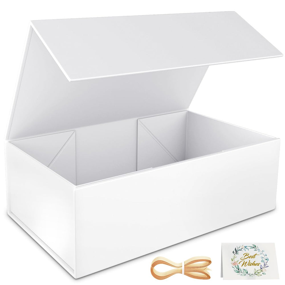 RYDDOY caja frontal blanca mostrando acabado profesional y presentación