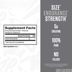 RYSE Up Supplements textura del polvo, creatina micronizada fácil disolver