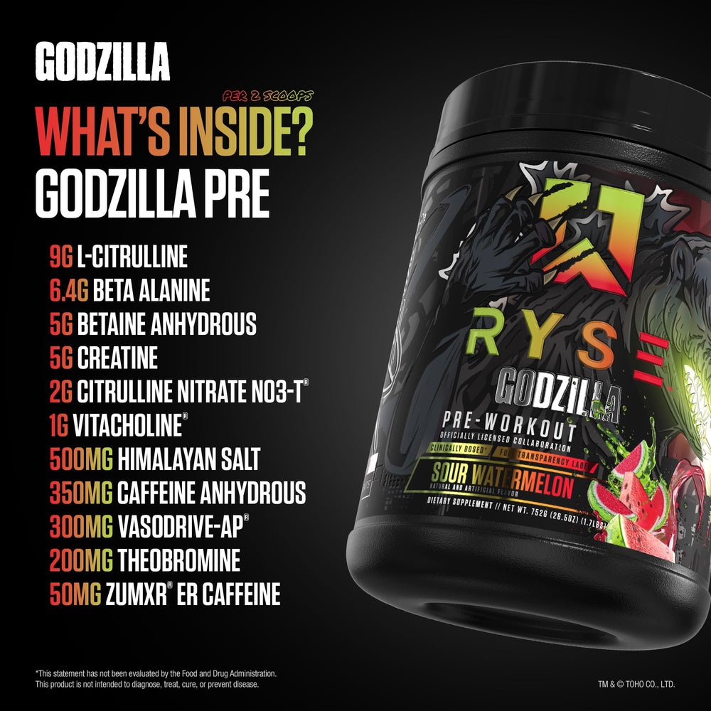 RYSE Up Supplements vaso mezclado listo para beber ayuda energía pre entreno
