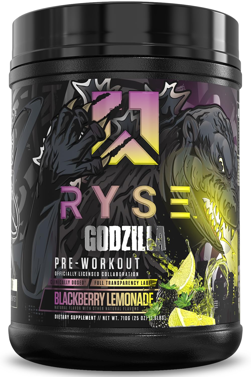 RYSE bote frontal mostrando diseño y beneficios energéticos