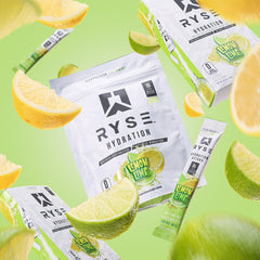 RYSE Up Supplements persona bebiendo tras entrenamiento rehidratación efectiva