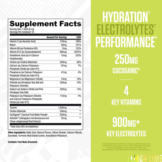 RYSE Up Supplements polvo del sobre textura fina para disolver rápido
