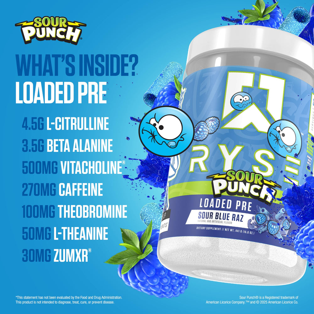 RYSE Up Supplements etiqueta con ingredientes destacando transparencia y calidad