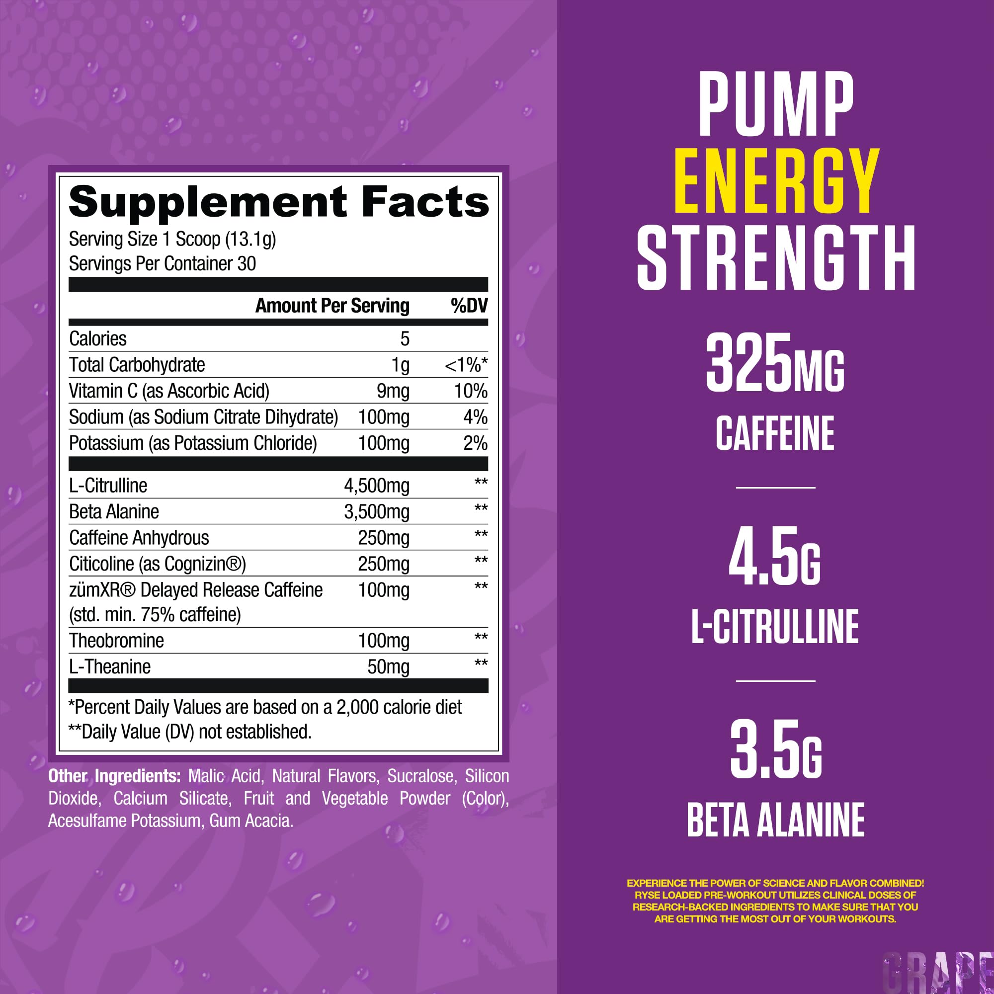 RYSE Up Supplements polvo textura cercana que facilita mezcla sin grumos