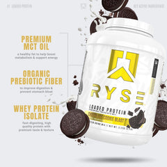 RYSE Up Supplements vaso batido listo para beber con energía y recuperación