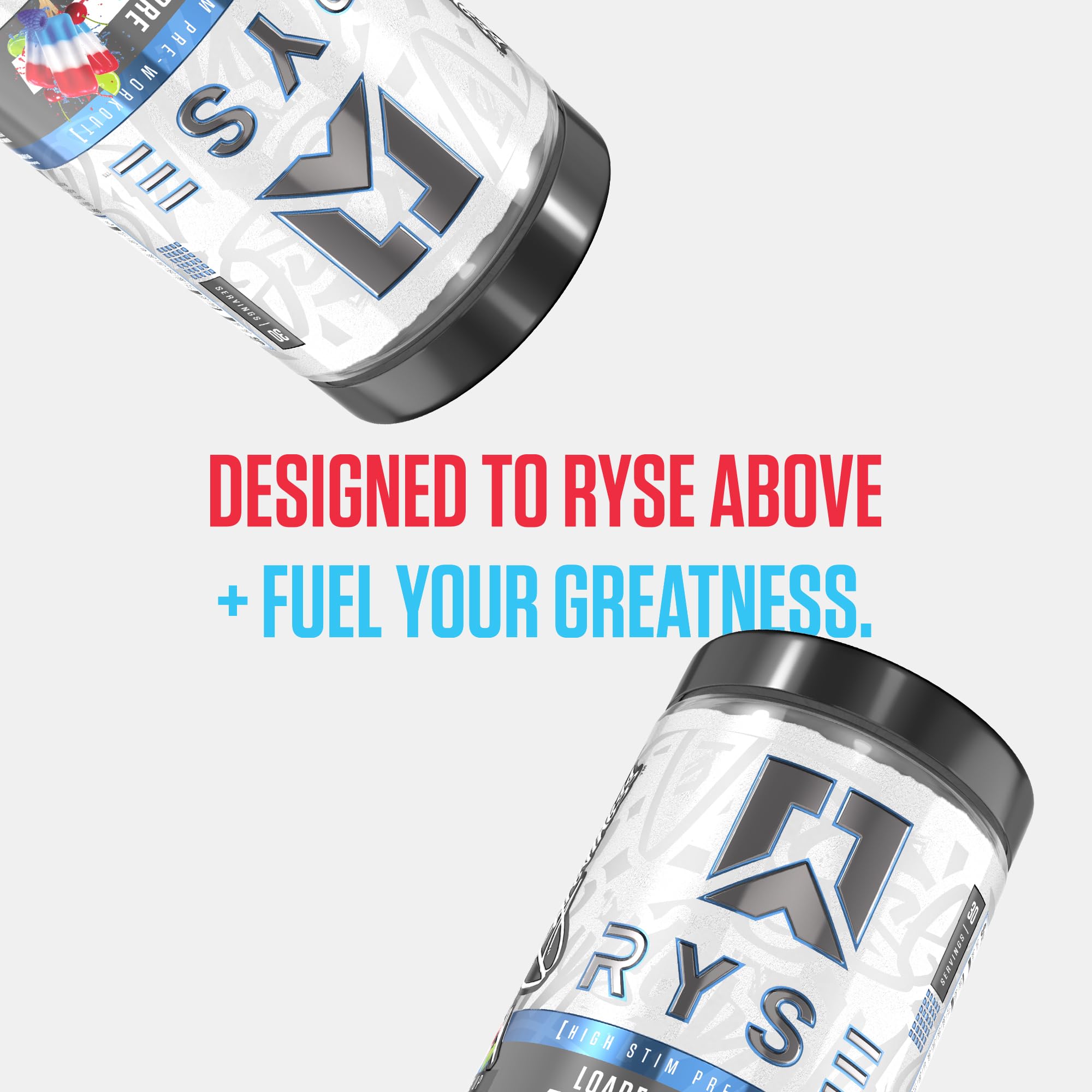 RYSE Up Supplements atleta usando preentreno para mejorar rendimiento
