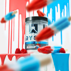 RYSE Up Supplements etiqueta con ingredientes y dosis transparentes