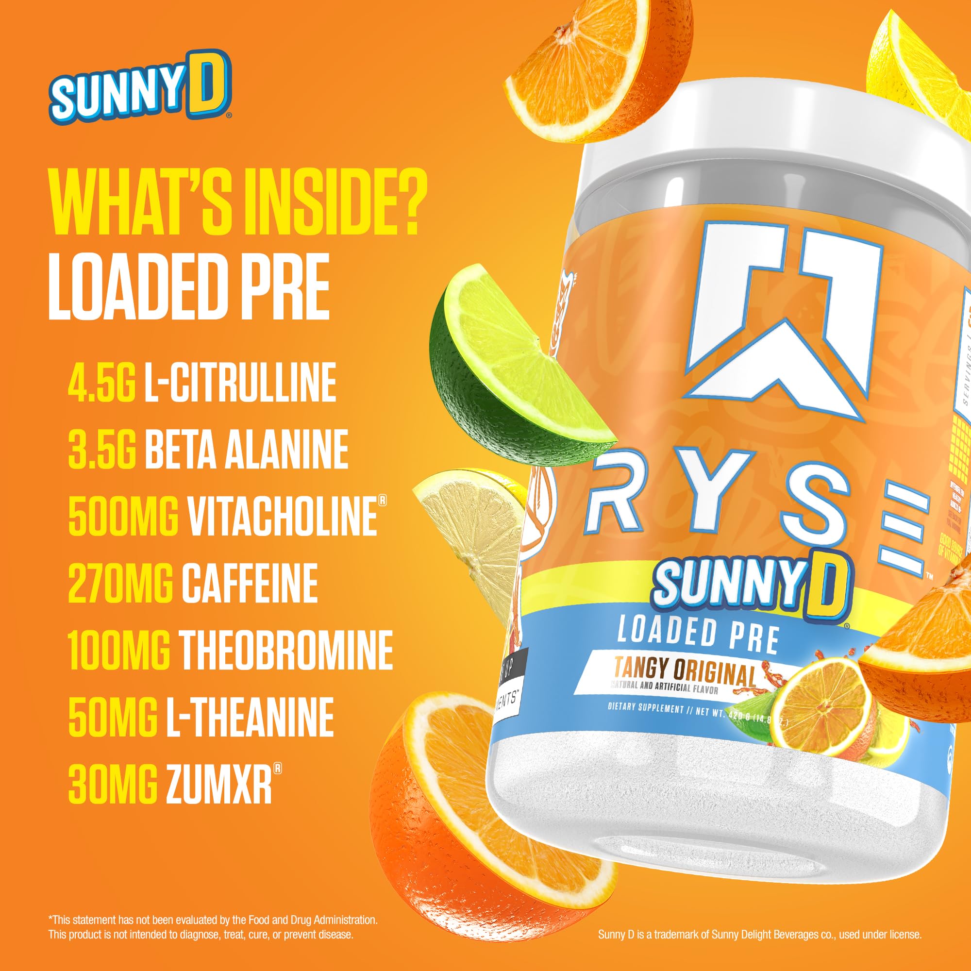 RYSE Up Supplements cuchara con servicio medido destacando dosificación precisa