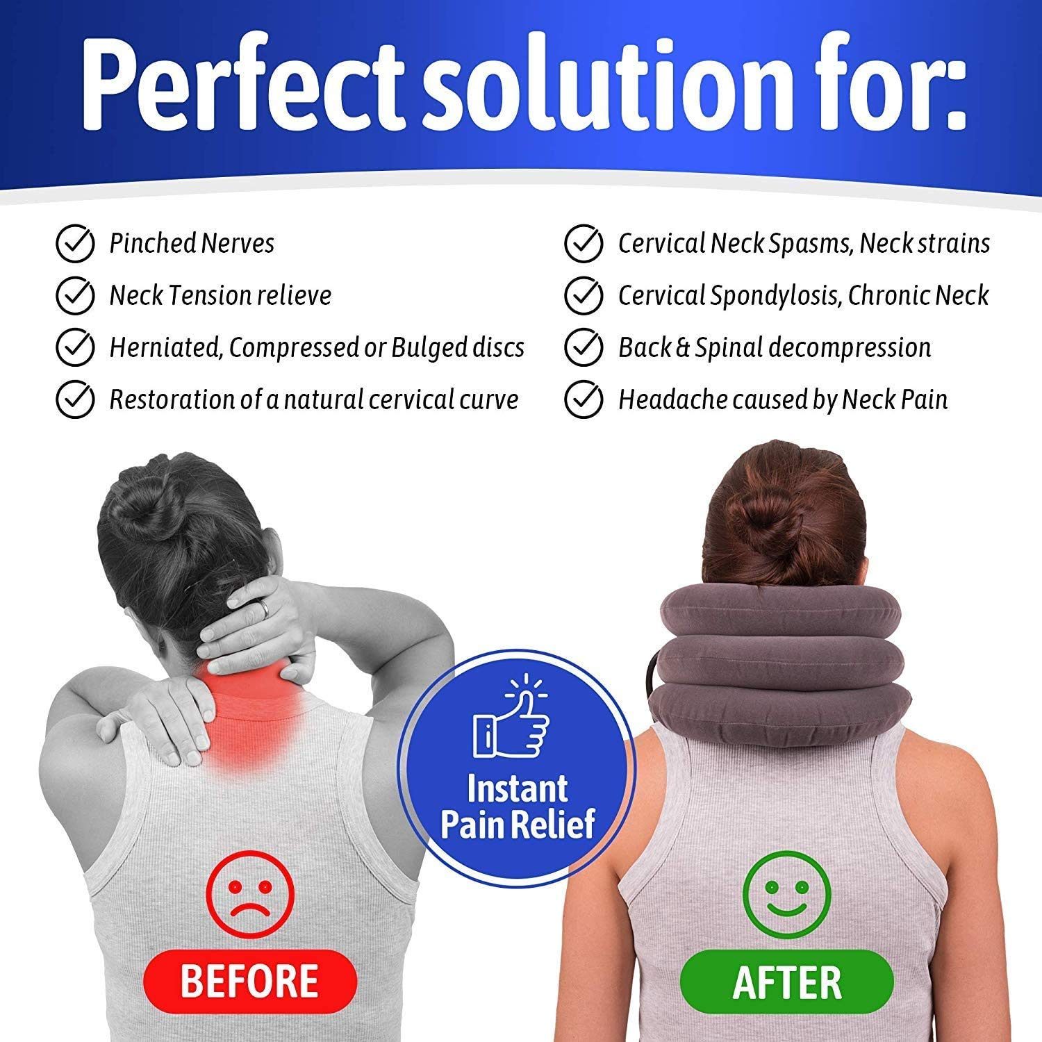 Uso del S collar en escritorio para pausas ergonómicas durante el trabajo