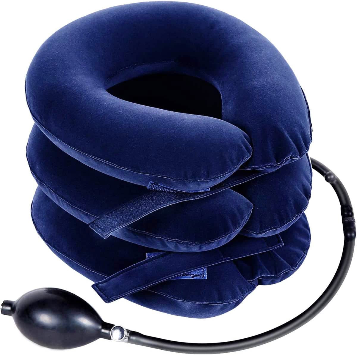 S collar frontal del paquete mostrando diseño y color azul, comodidad inmediata
