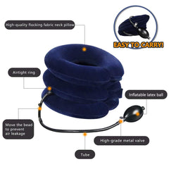 Válvula de inflado del S collar visible para ajuste preciso de presión