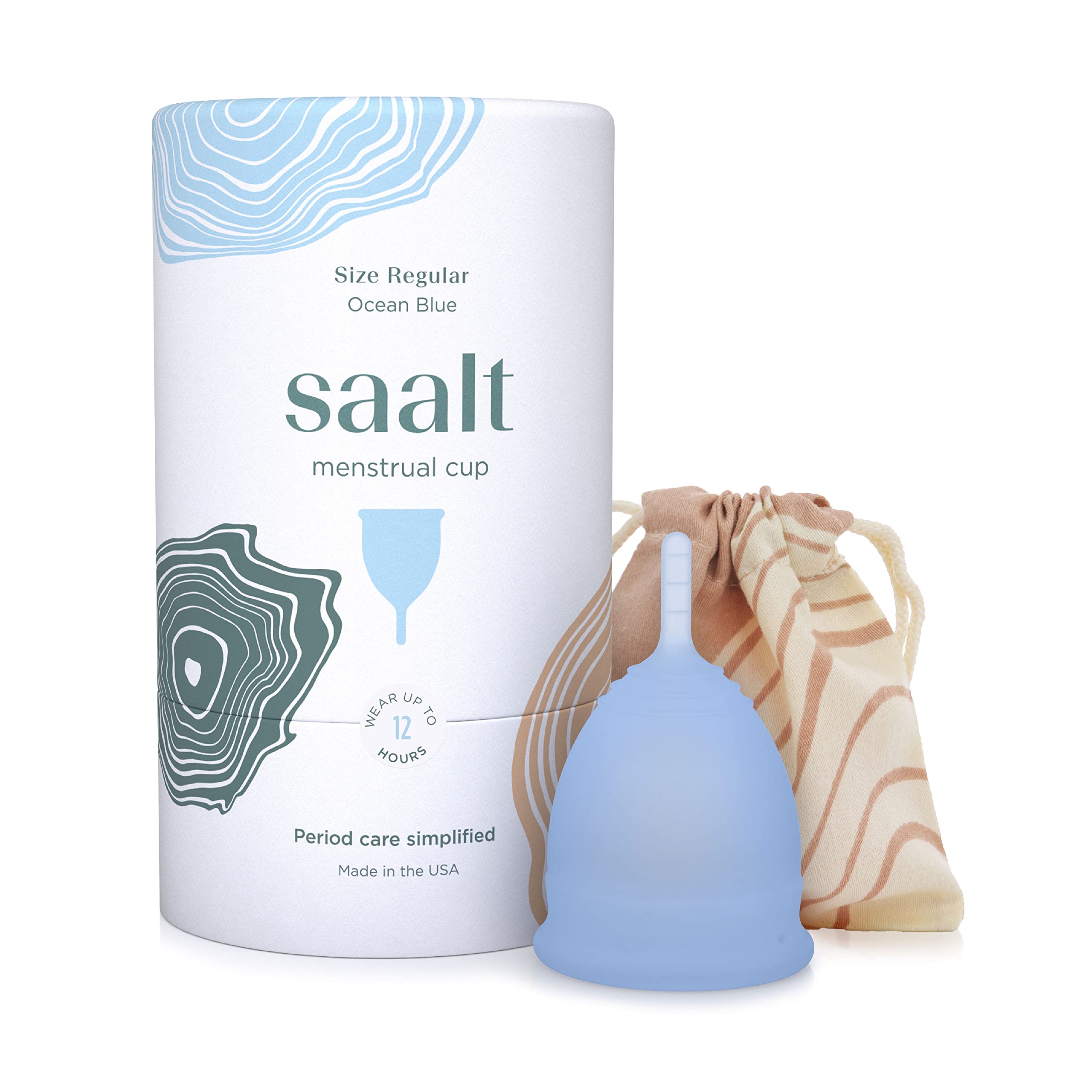 saalt copa frontal del envase mostrando diseño y beneficio de protección