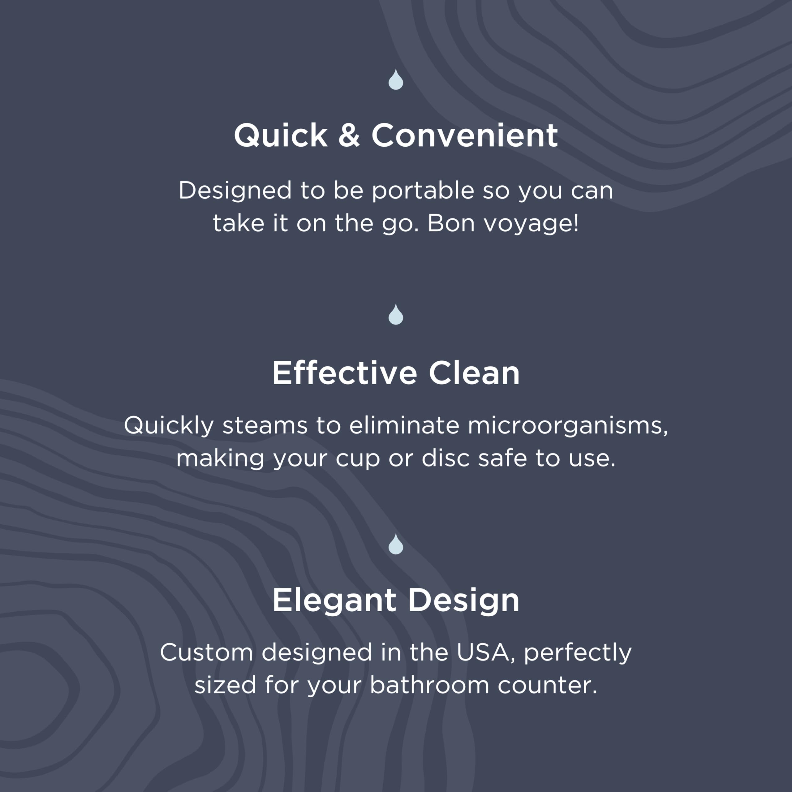 Cable extraíble de Saalt Steamer para uso cómodo en casa o viaje.