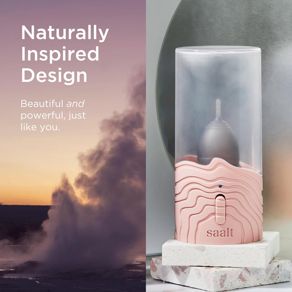 Saalt Steamer compatible con copas y discos de distintas marcas.