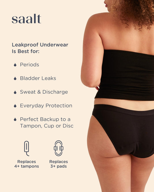 Saalt textura de algodón suave para sensación cómoda y seca.