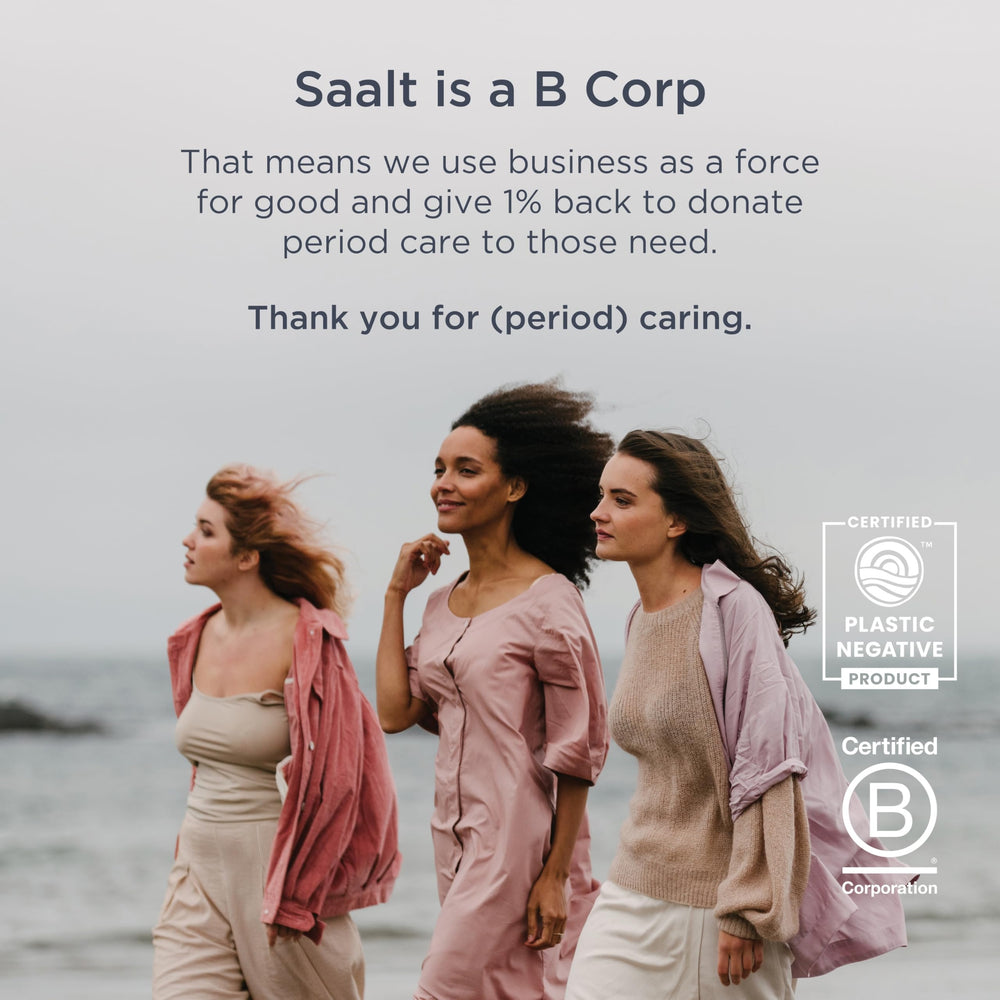 Saalt Toallitas Íntimas: ideal para cuidado durante el periodo, limpieza rápida y cómoda.