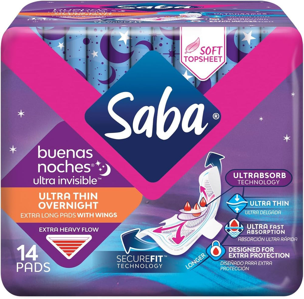 Saba detalle del topsheet suave para confort prolongado