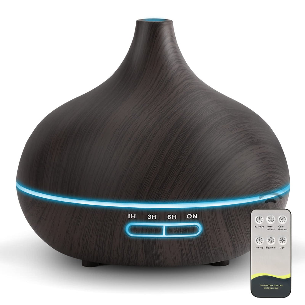 SACATR difusor frontal mostrando diseño y capacidad para ambientes grandes