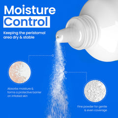Safe n' Simple polvo cubierto con wipe para crear capa protectora adicional