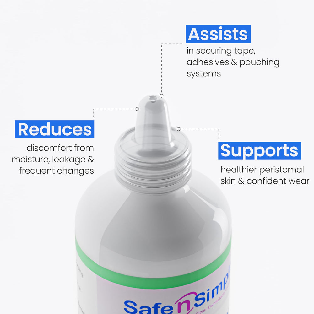 Safe n' Simple comparación de tamaño 1 oz para evaluar portabilidad